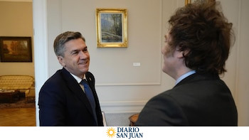 El gobernador Zdero y Javier