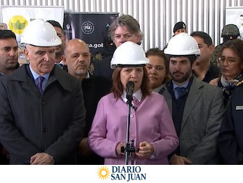 La ministra de Seguridad, Patricia
