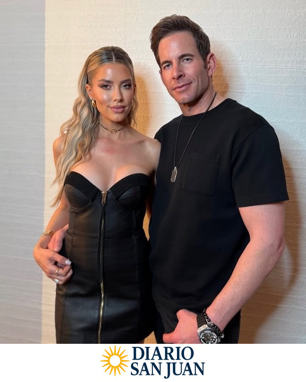 Tarek El Moussa y su esposa, Heather. (Foto: Instagram @therealtarekelmoussa)