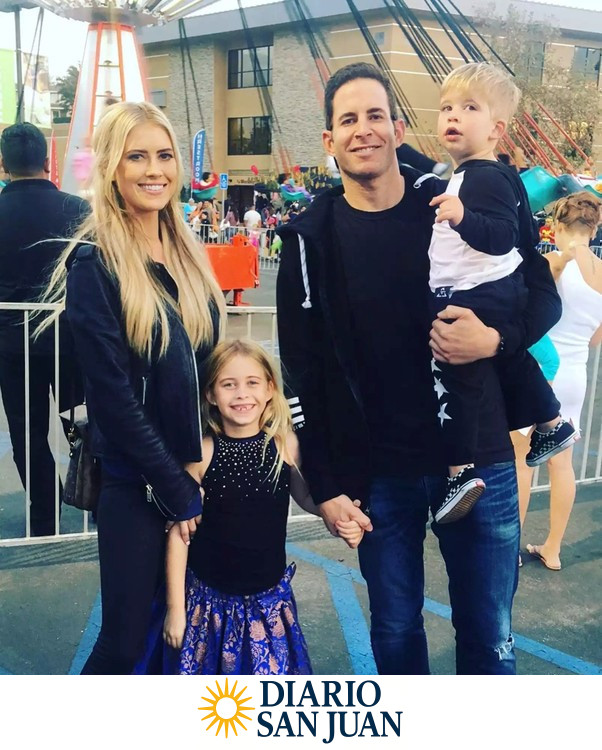 Tarek y Christina junto a sus dos hijos, Taylor y Bryden. (Foto: Instagram: @christinahaack)