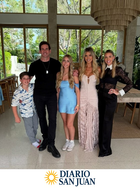 La familia de Tarek El Moussa, su gran apoyo en su lucha contra la adicción a la testosterona y los esteroides.