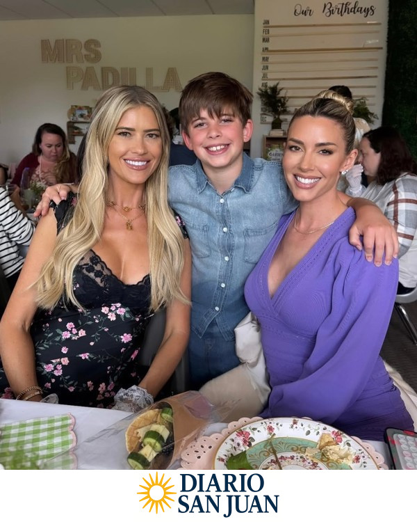 Bryden, hijo de Christina Haack y Tarek El Moussa, junto a su mamá y su madrastra Heather. (Foto: Instagram @theheatherraeelmoussa)